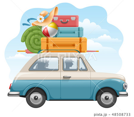 Family Traveling On The Car Family Traveling On The Car 48508733