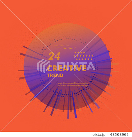 Abstract vortex circle and lines background 48508965