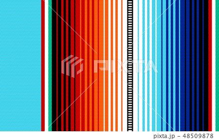 Seamless mexican rug pattern. Serape design Seamless mexican rug pattern. Serape design 48509878