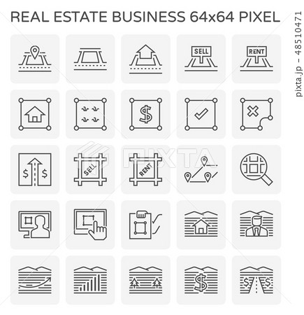 real estate icon 48510471