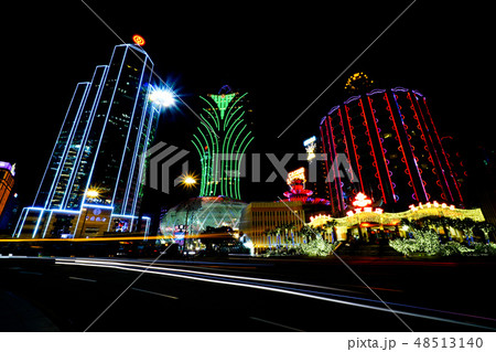 マカオ 夜景 マカオ 夜景 48513140