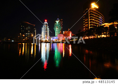 マカオ 夜景 マカオ 夜景 48513145
