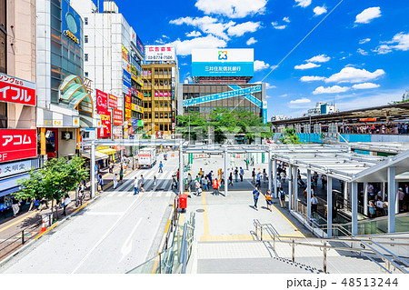 東京 中野駅 北口駅前の風景 東京 中野駅 北口駅前の風景 48513244
