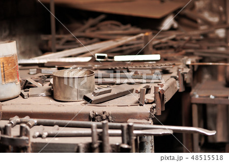 Concept Of Metal Production And Craft Products Concept Of Metal Production And Craft Products 48515518