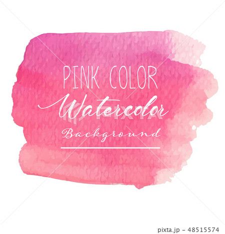 Pink abstract watercolor background. Pink abstract watercolor background. 48515574