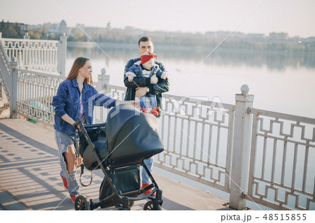 family on a walk 48515855