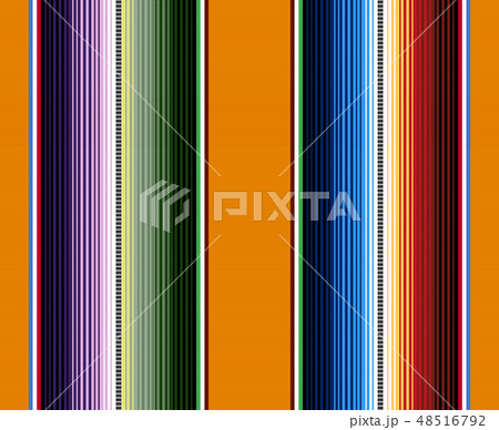 Seamless mexican rug pattern. Serape design Seamless mexican rug pattern. Serape design 48516792