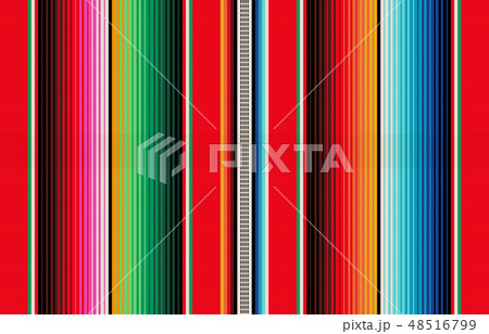 Seamless mexican rug pattern. Serape design Seamless mexican rug pattern. Serape design 48516799