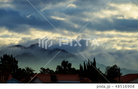 mountains at sunrise in the American Southwest mountains at sunrise in the American Southwest 48516908