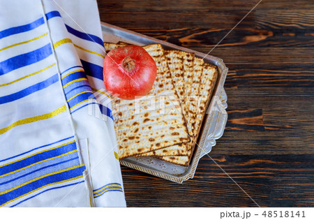 Pesah celebration concept jewish Passover holiday Pesah celebration concept jewish Passover holiday 48518141