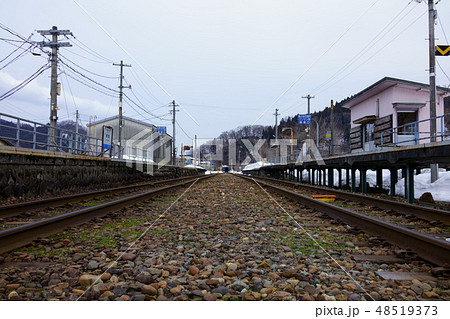 根知駅:糸魚川方面撮影:大糸線(南小谷〜糸魚川) 糸魚川市 根知駅:糸魚川方面撮影:大糸線(南小谷〜糸魚川) 糸魚川市 48519373