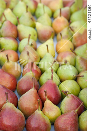 pears on the counter market as background pears on the counter market as background 48521860