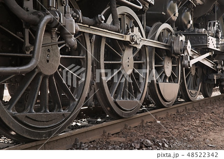 Steam Locomotive Closeup 48522342
