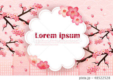 blossom cherry greeting cards 48522528