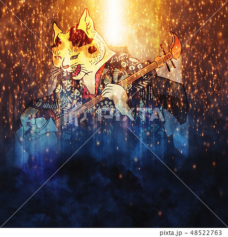 猫のけいこ　光バージョン 48522763