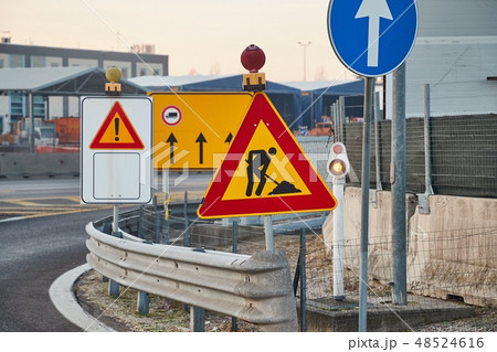 Road Construction detour 48524616