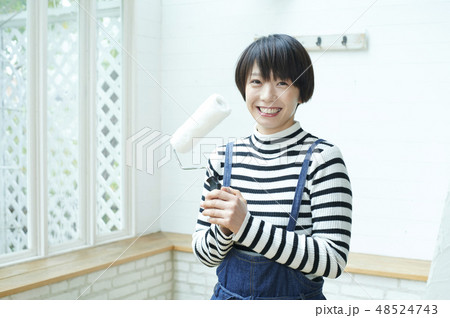 女性　DIY　リノベーション 48524743