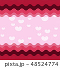 heart pattern pink curly lines pastel background 48524774