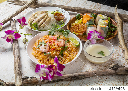 代表的なタイ料理 typical Thai cuisine 代表的なタイ料理 typical Thai cuisine 48529608