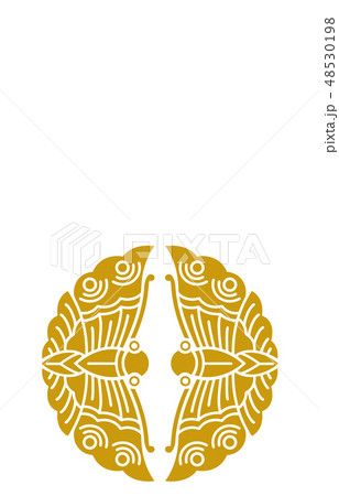 武将家紋金大谷吉継 48530198