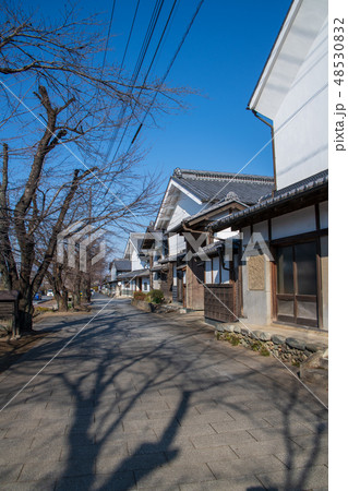 城下町小幡 雄川堰沿い 群馬県甘楽町 城下町小幡 雄川堰沿い 群馬県甘楽町 48530832