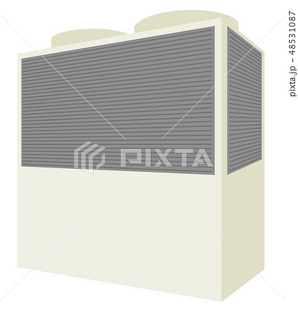 ガスヒートポンプ（GHP）のイラスト 48531087