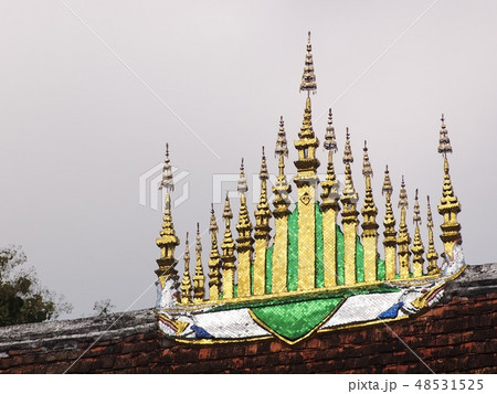 the famous outstanding beautiful XIENGTHONG, LAOS 48531525