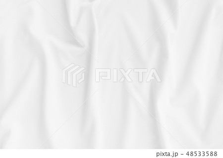 Abstract white fabric background. 48533588