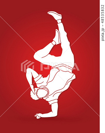Dancing action dancer training graphic vector Dancing action dancer training graphic vector 48535832