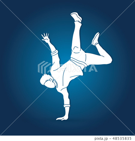 Dancing action dancer training graphic vector Dancing action dancer training graphic vector 48535835