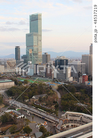 通天閣から望む大阪の街並み 通天閣から望む大阪の街並み 48537219