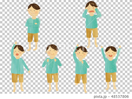 孩子們的男孩臉 孩子們的男孩臉 48537806