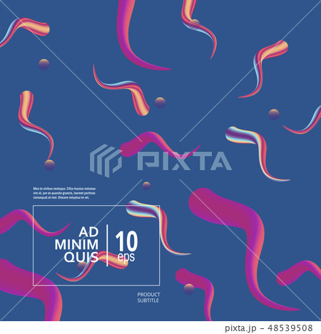 Geometric vector background with bright colors and dynamic composition 48539508