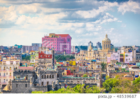 Havana, Cuba downtown skyline. 48539687
