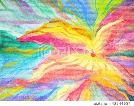 abstract art rainbow flower colorful watercolor abstract art rainbow flower colorful watercolor 48544654