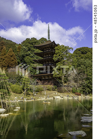 山口　山口市　瑠璃光寺　五重塔 48545063