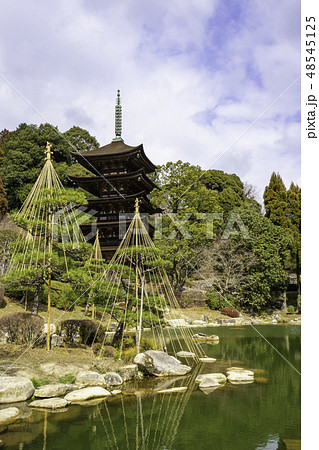 山口　山口市　瑠璃光寺　五重塔 48545125