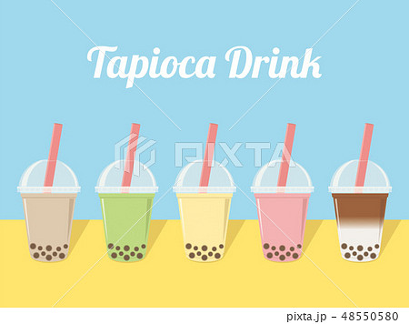 タピオカ　ドリンク　セット 48550580