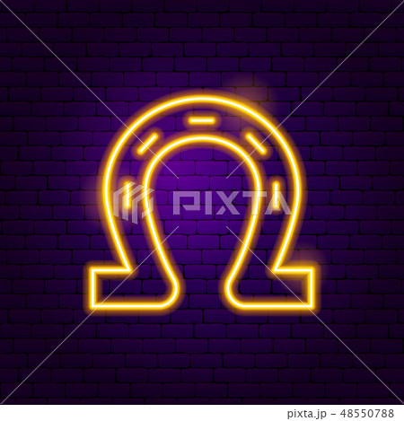 Horseshoe Neon Sign Horseshoe Neon Sign 48550788