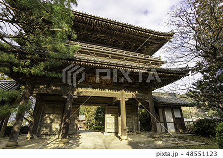 山口　萩　東光寺　三門 48551123