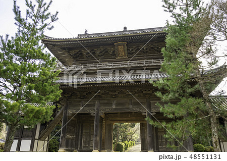 山口　萩　東光寺　三門 48551131