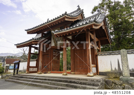 山口　萩　東光寺　総門 48551208