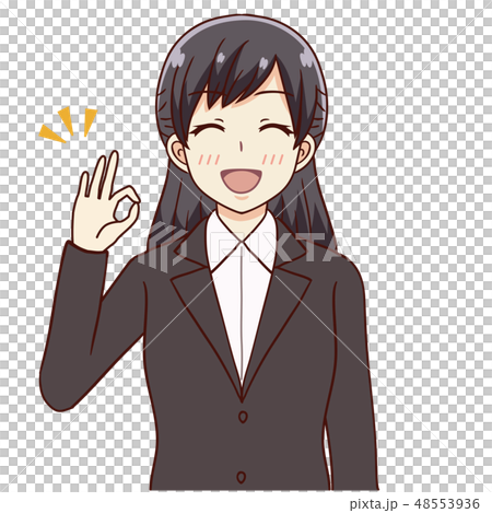 女性 スーツ OK 48553936