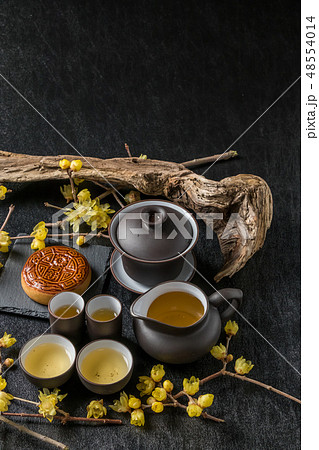 中国茶セット　Chinese tea set of beauty and health 48554014