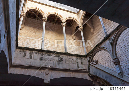 Gallery in royal residence of Monastery of Santes Creus 48555465