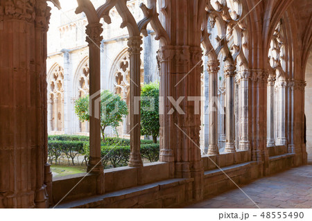 The Monastery of Santa Maria de Santes Creus (Aiguamurcia). Catalonia, Spain The Monastery of Santa Maria de Santes Creus (Aiguamurcia). Catalonia, Spain 48555490
