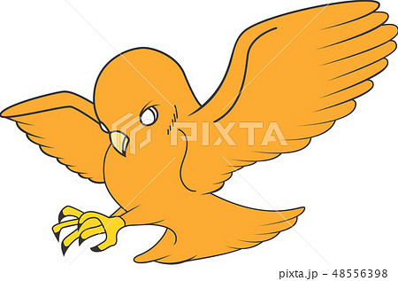 新しい 鳥 鳩のイラスト素材 48556398 Pixta
