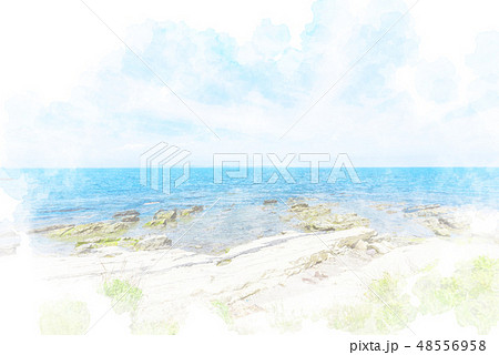 青空と海 48556958