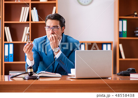 Lawyer working in the office Lawyer working in the office 48558438