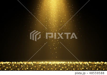 Festive sparkling lights magical background 48559588